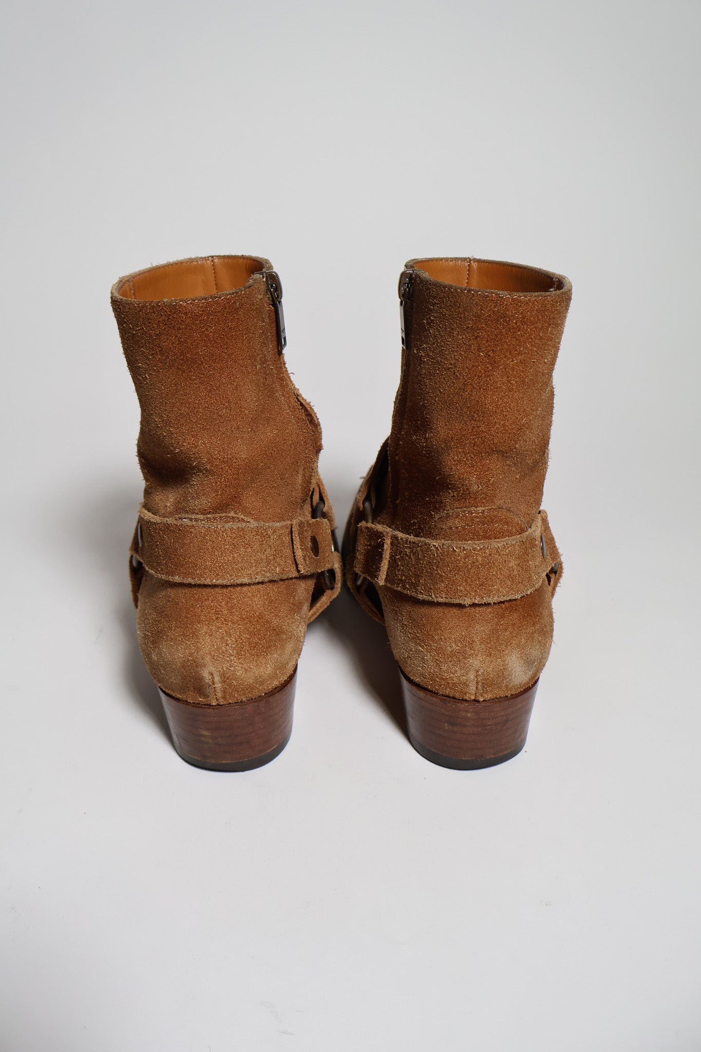 Saint Laurent Paris SS16 Suede Wyatt Boots