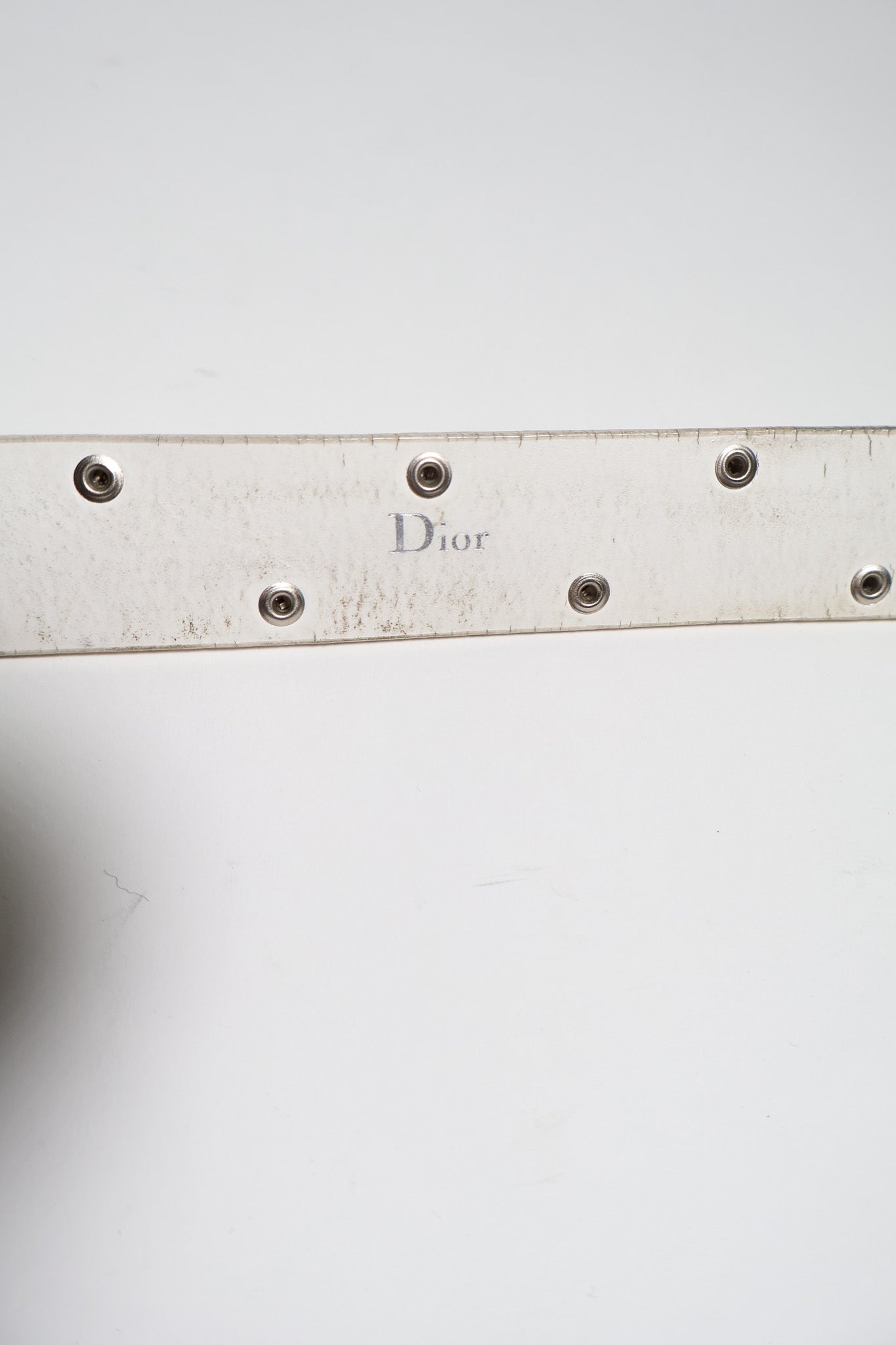 Dior Homme SS04 Strip Studded Belt