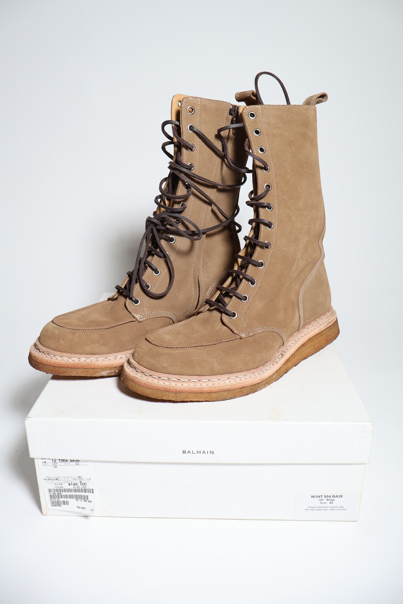Balmain AW11 Runway Boots
