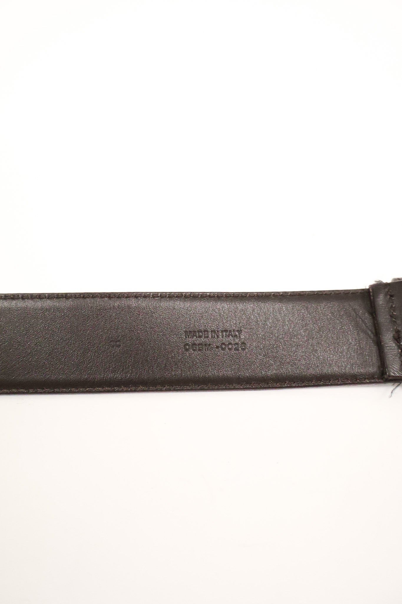 Dior Homme AW06 Leather Belt