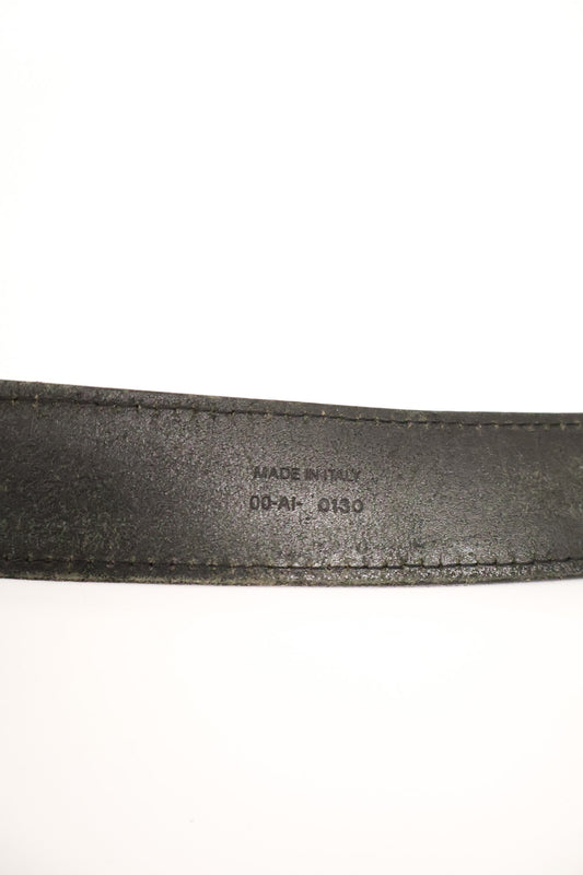 Dior Homme Black D Point Belt