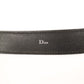 Dior Homme Black D Point Belt