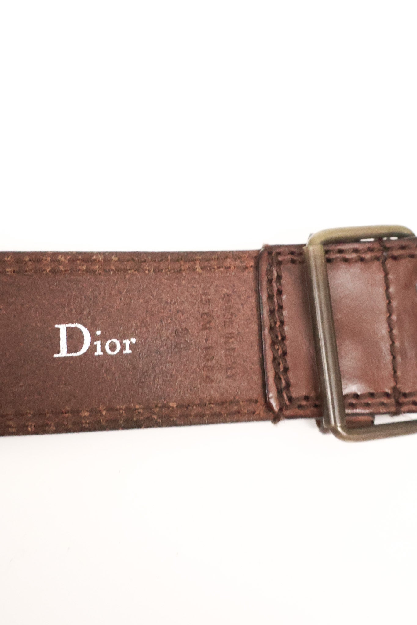 Dior Homme SS05 Double Prong Belt