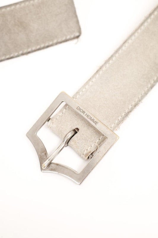 Dior Homme Brown D Point Belt