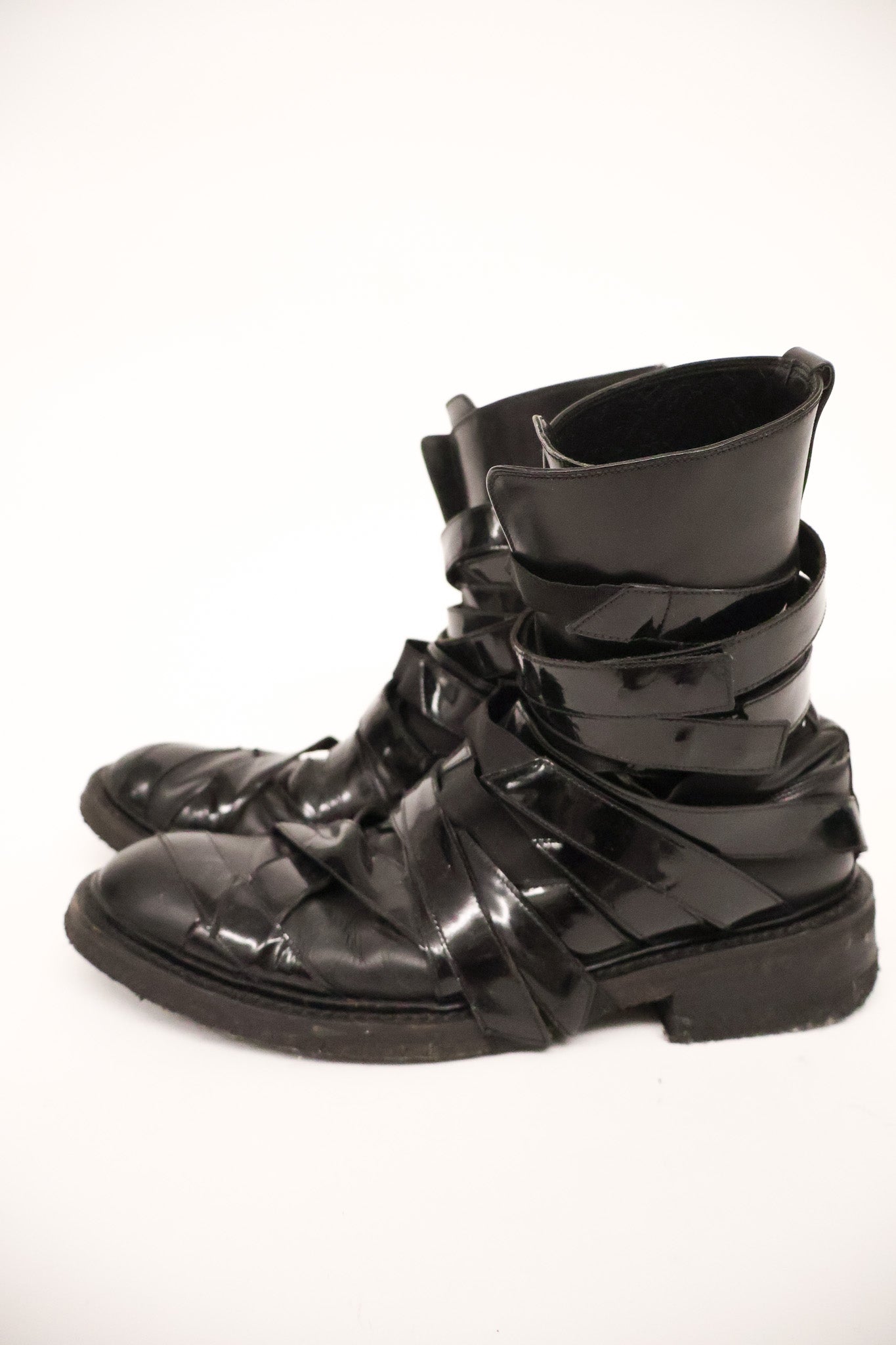 Dior Homme AW08 Lumiere Du Nord Velcro Boots
