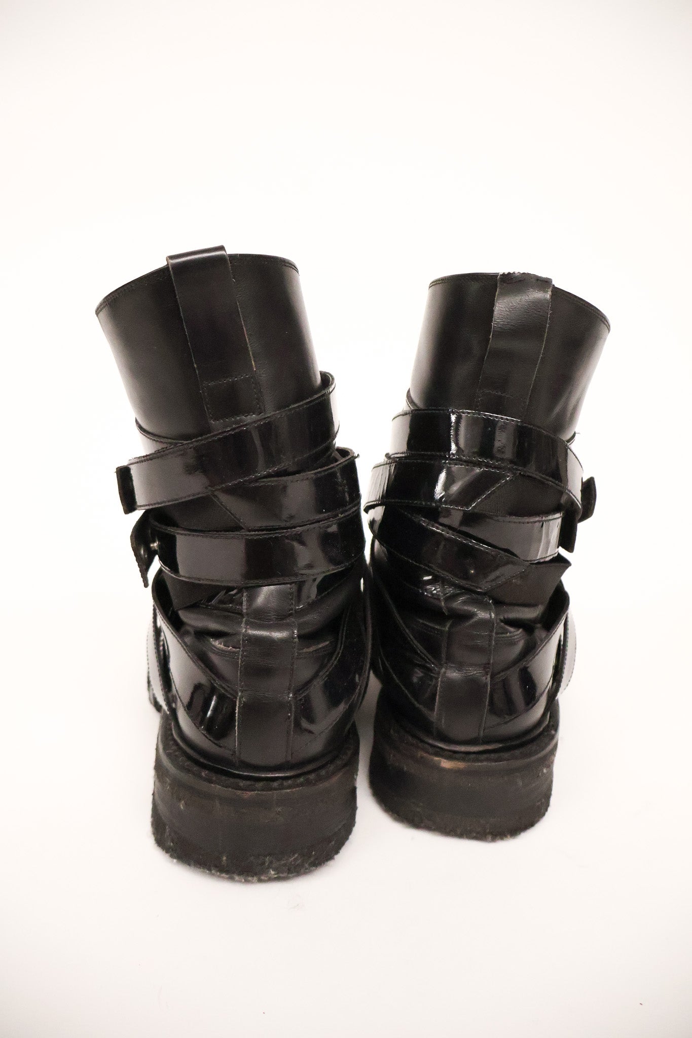 Dior Homme AW08 Lumiere Du Nord Velcro Boots