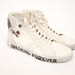 Saint Laurent Paris 'Smoking Forever' Charm Hightop Sneakers
