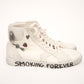 Saint Laurent Paris 'Smoking Forever' Charm Hightop Sneakers