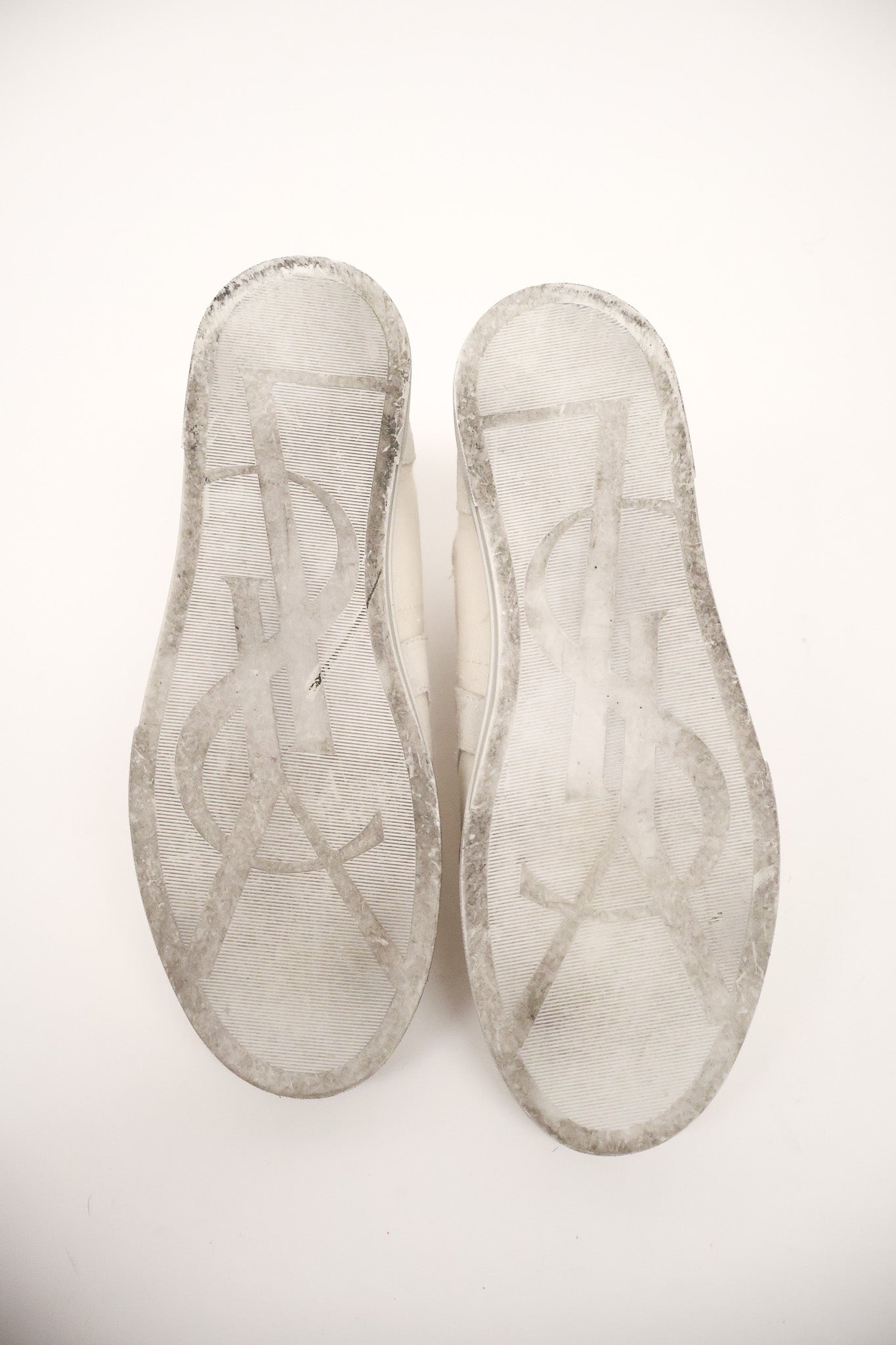 Saint Laurent Paris 'Smoking Forever' Charm Hightop Sneakers