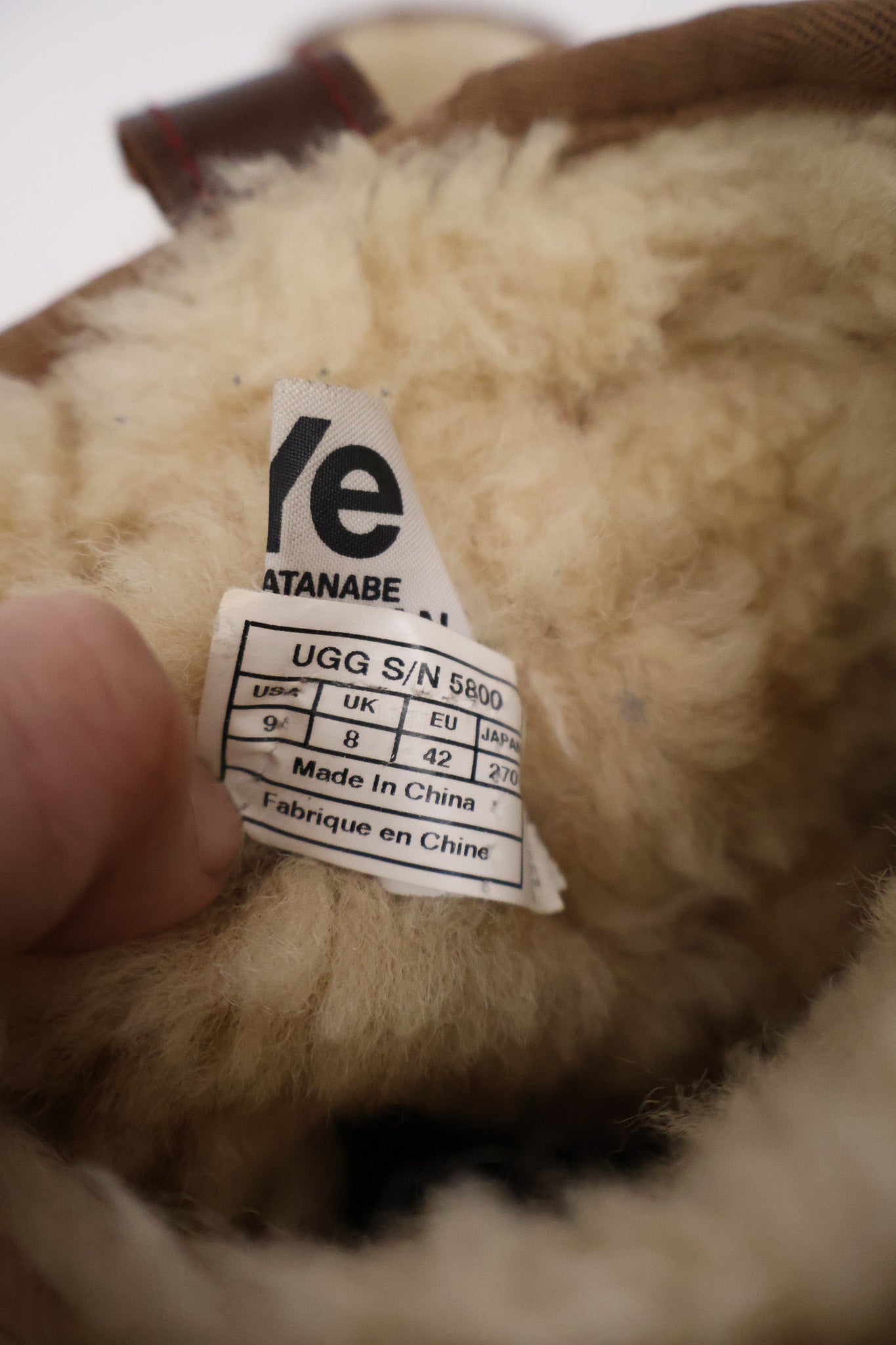 Junya Watanabe Ugg Boots