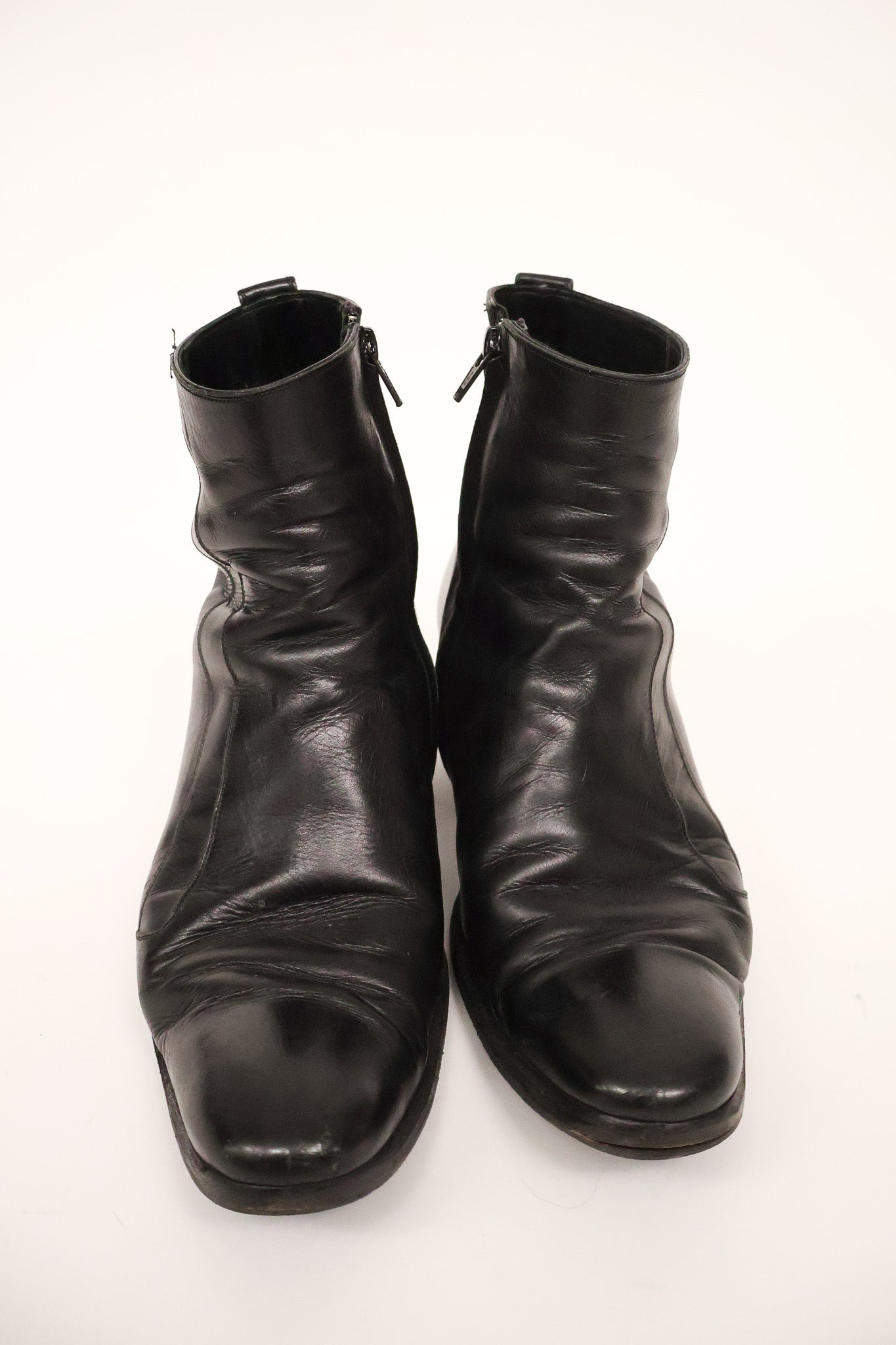 Dior Homme AW05 Runway 6.5CM Heel Zip Boots