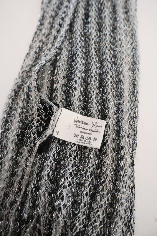 Number (N)ine SS05 Glitter Scarf