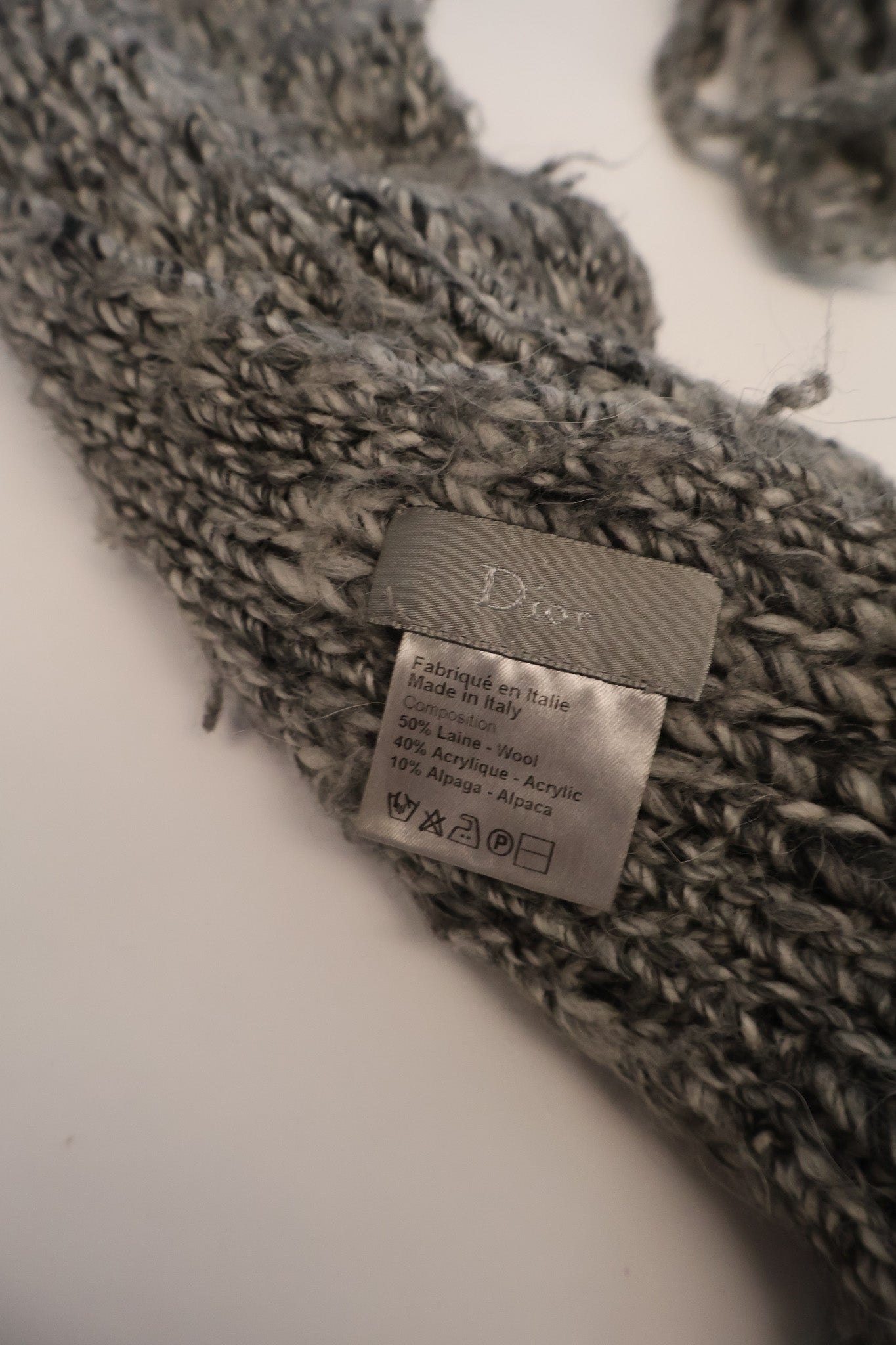 Dior Homme AW07 Long Scarf