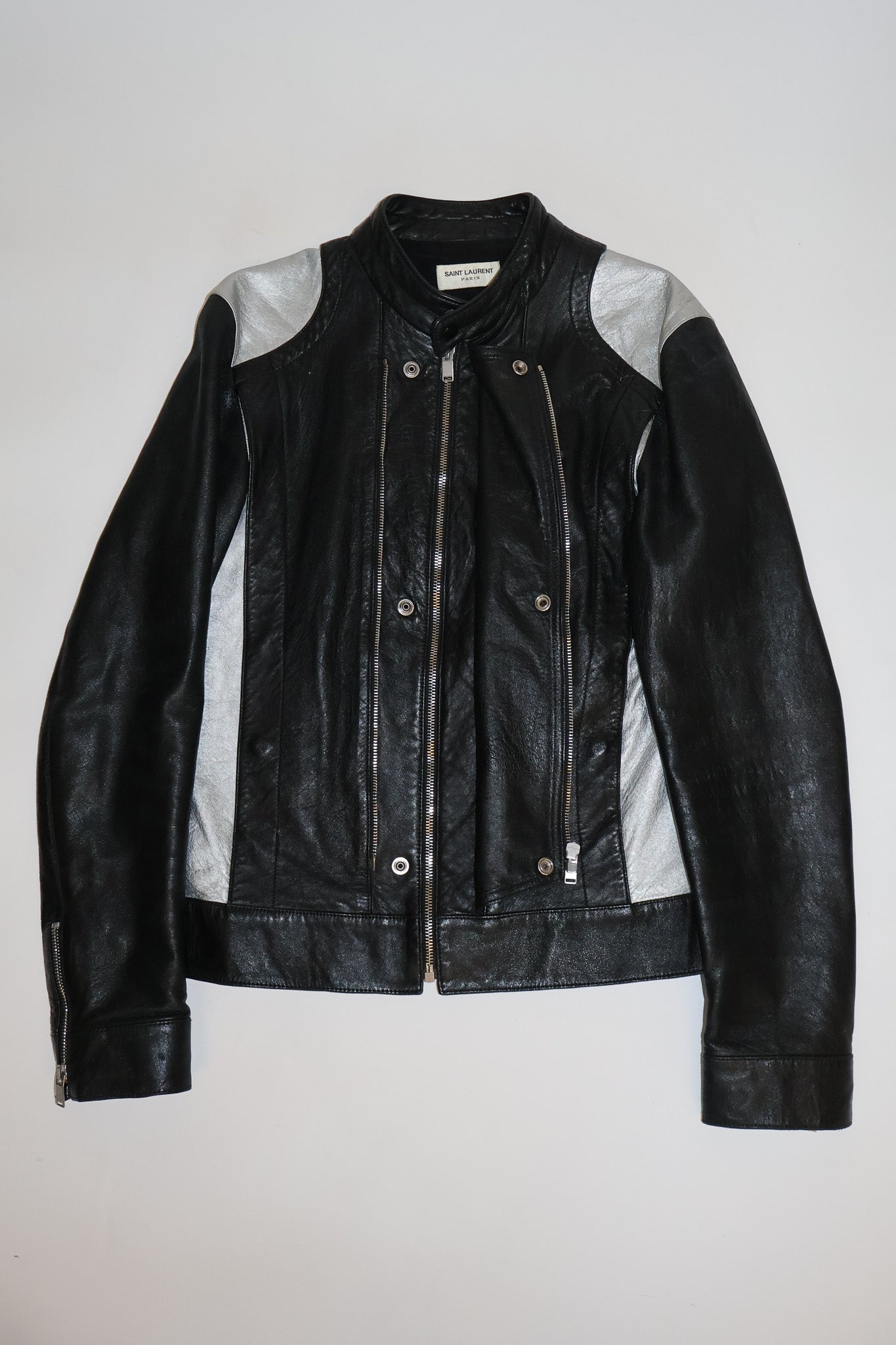 Saint Laurent Paris SS16 Runway Leather Jacket