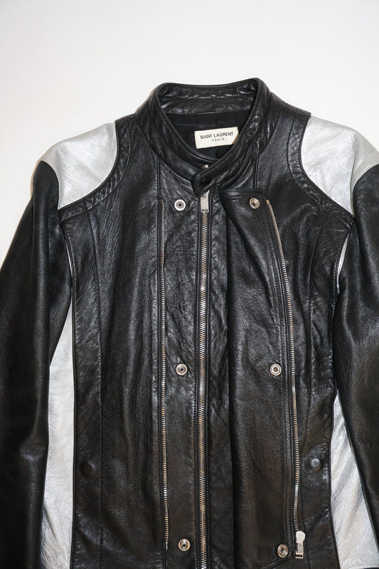 Saint Laurent Paris SS16 Runway Leather Jacket