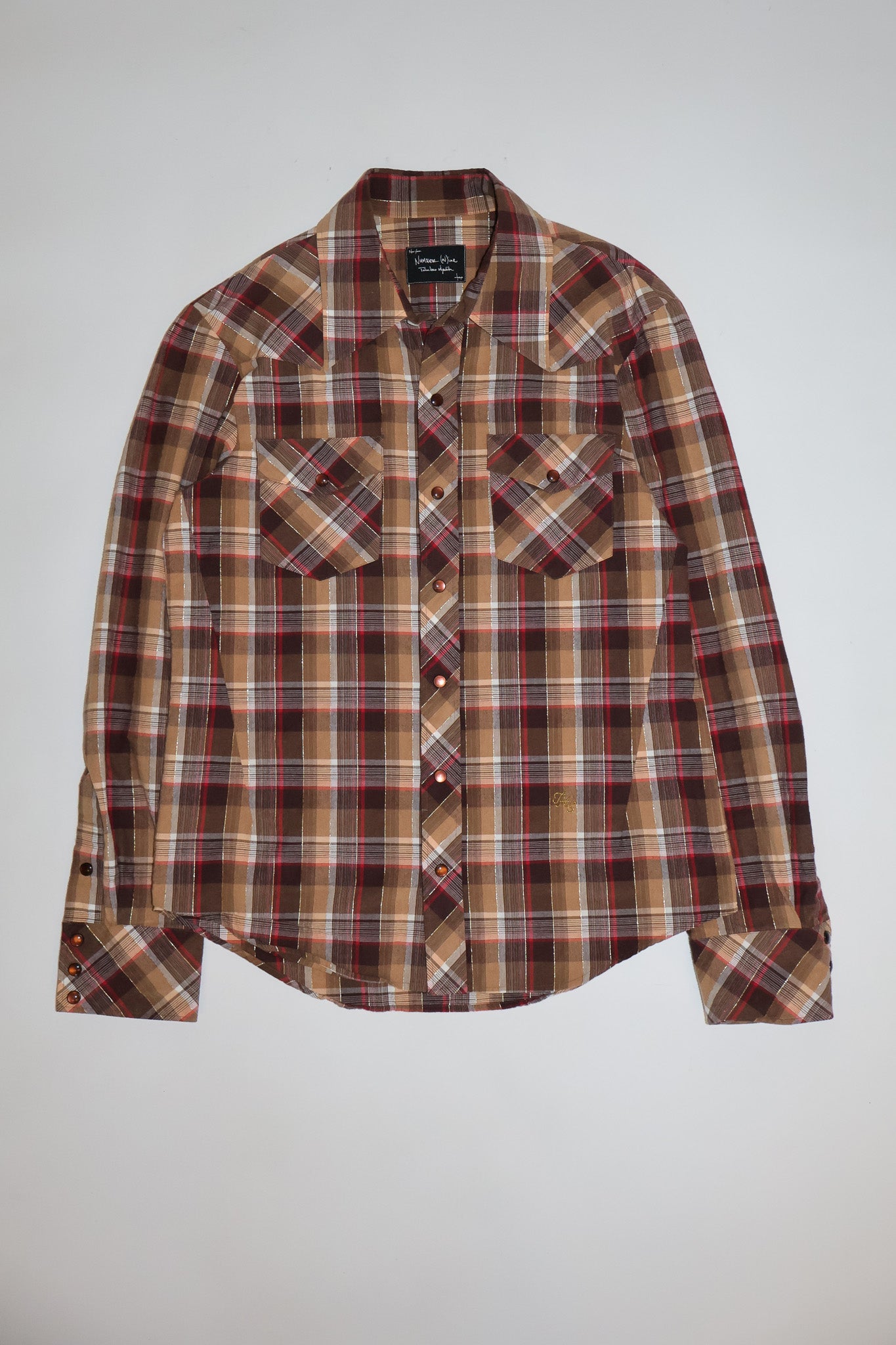 Number (N)ine AW05 THS Glitter Flannel
