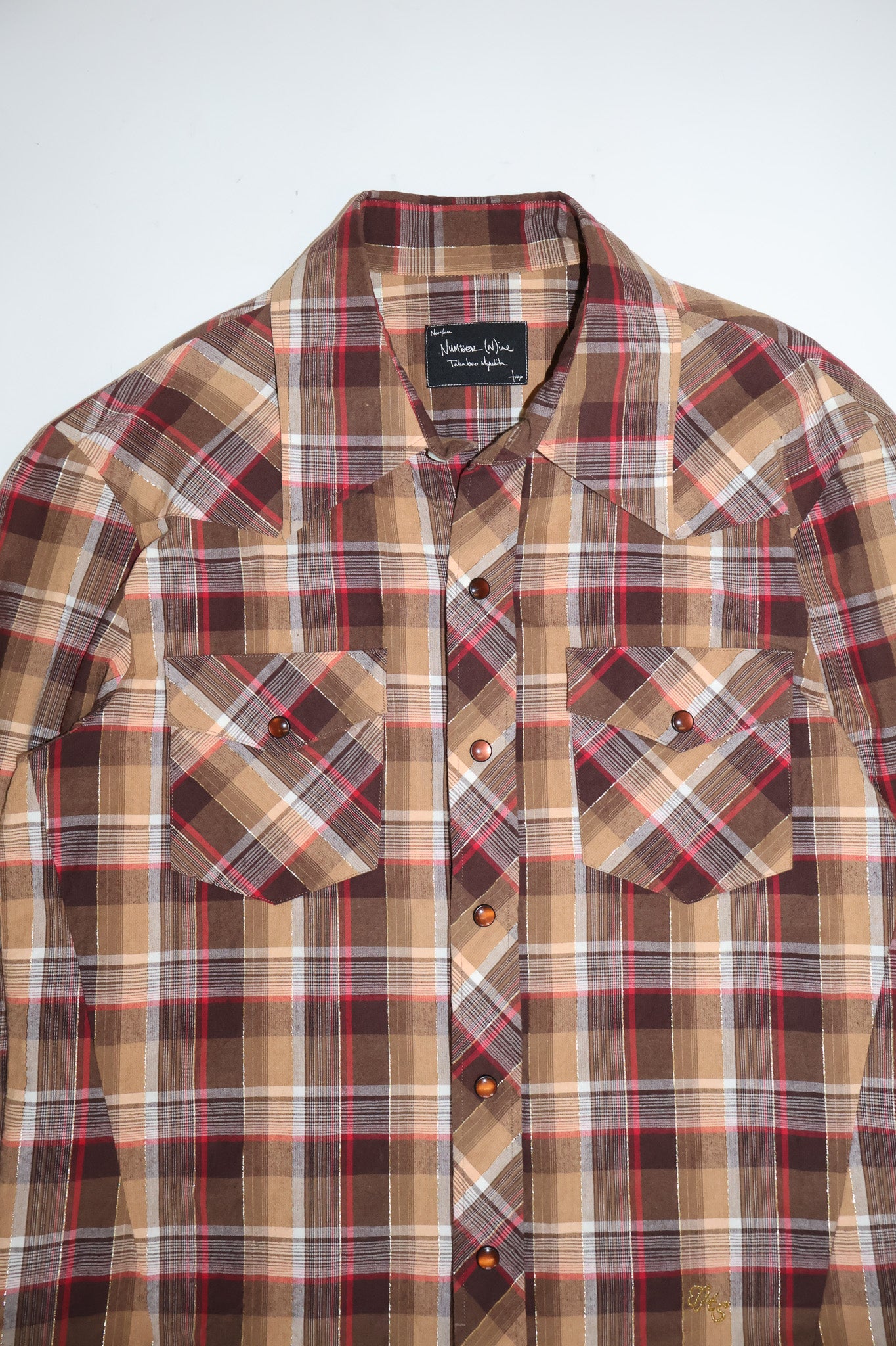 Number (N)ine AW05 THS Glitter Flannel