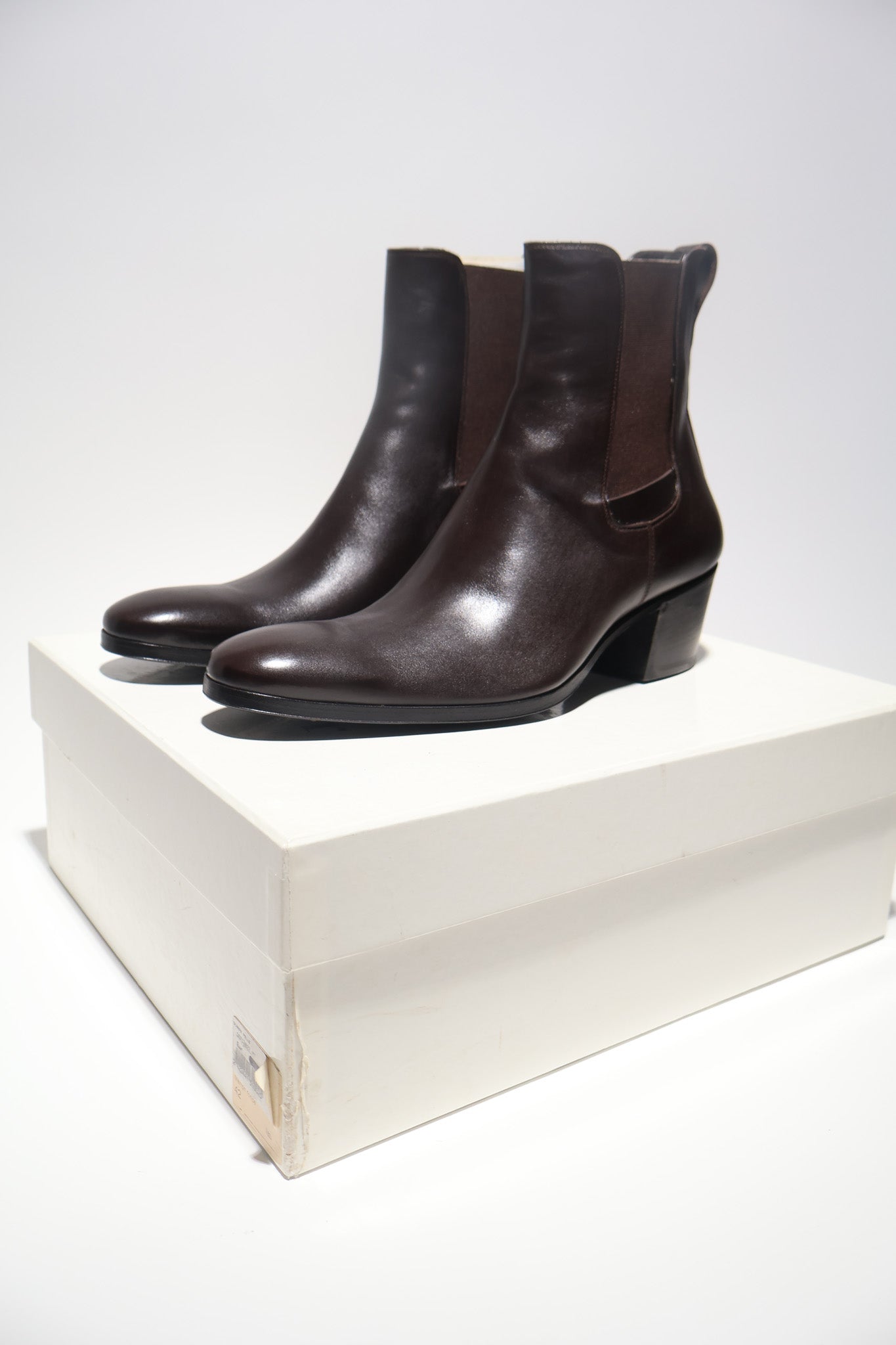 Dior Homme New AW05 6.5CM Chelsea Heel Boots