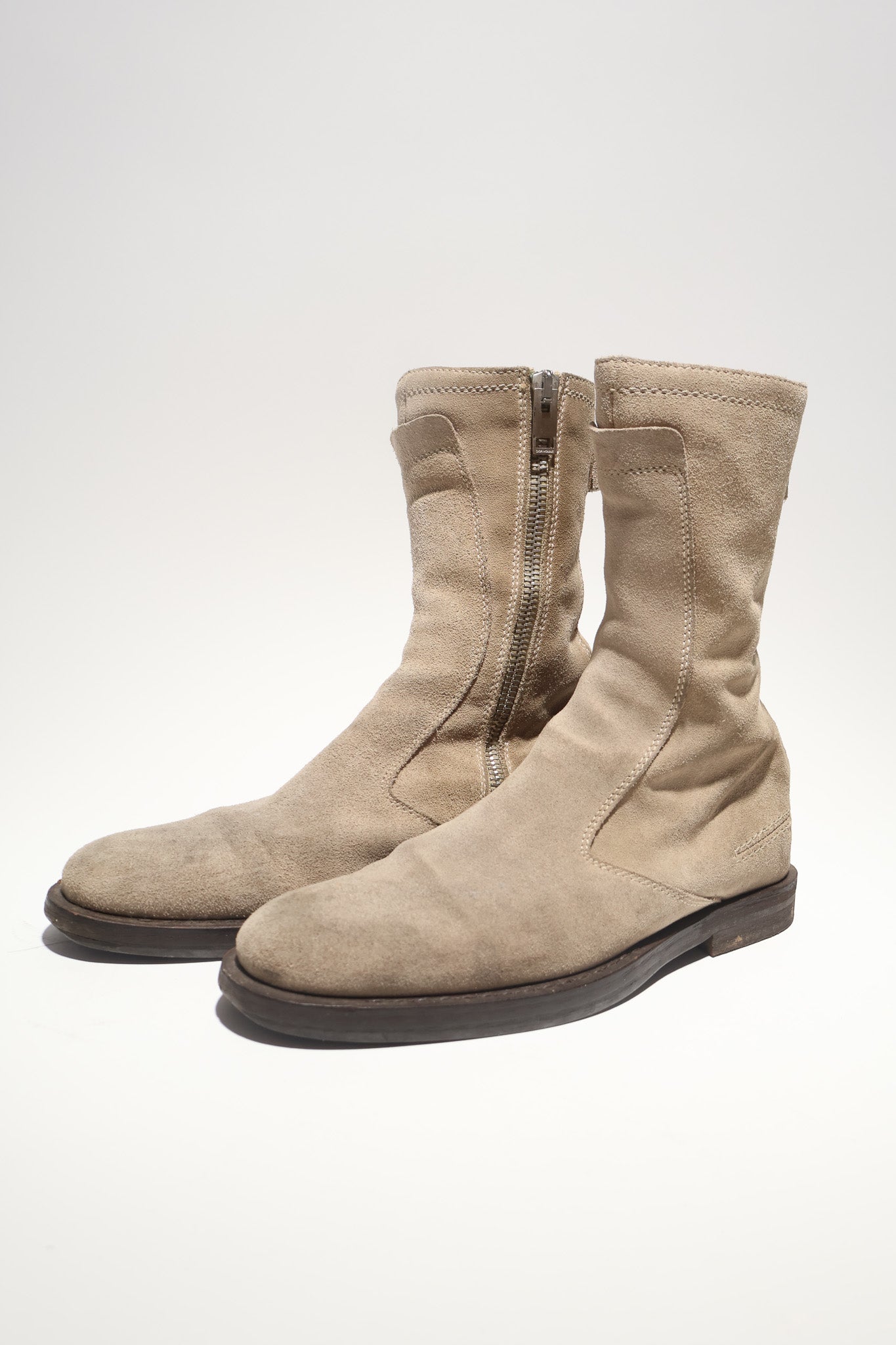 Dior Homme AW04 VOTC High Top Moto Boots