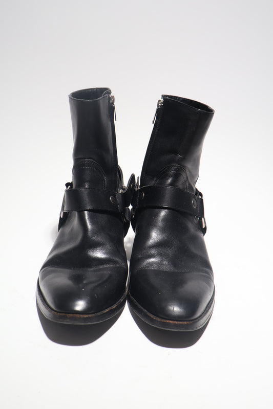 Saint Laurent Paris AW16 Harness Wyatt 40 Boots