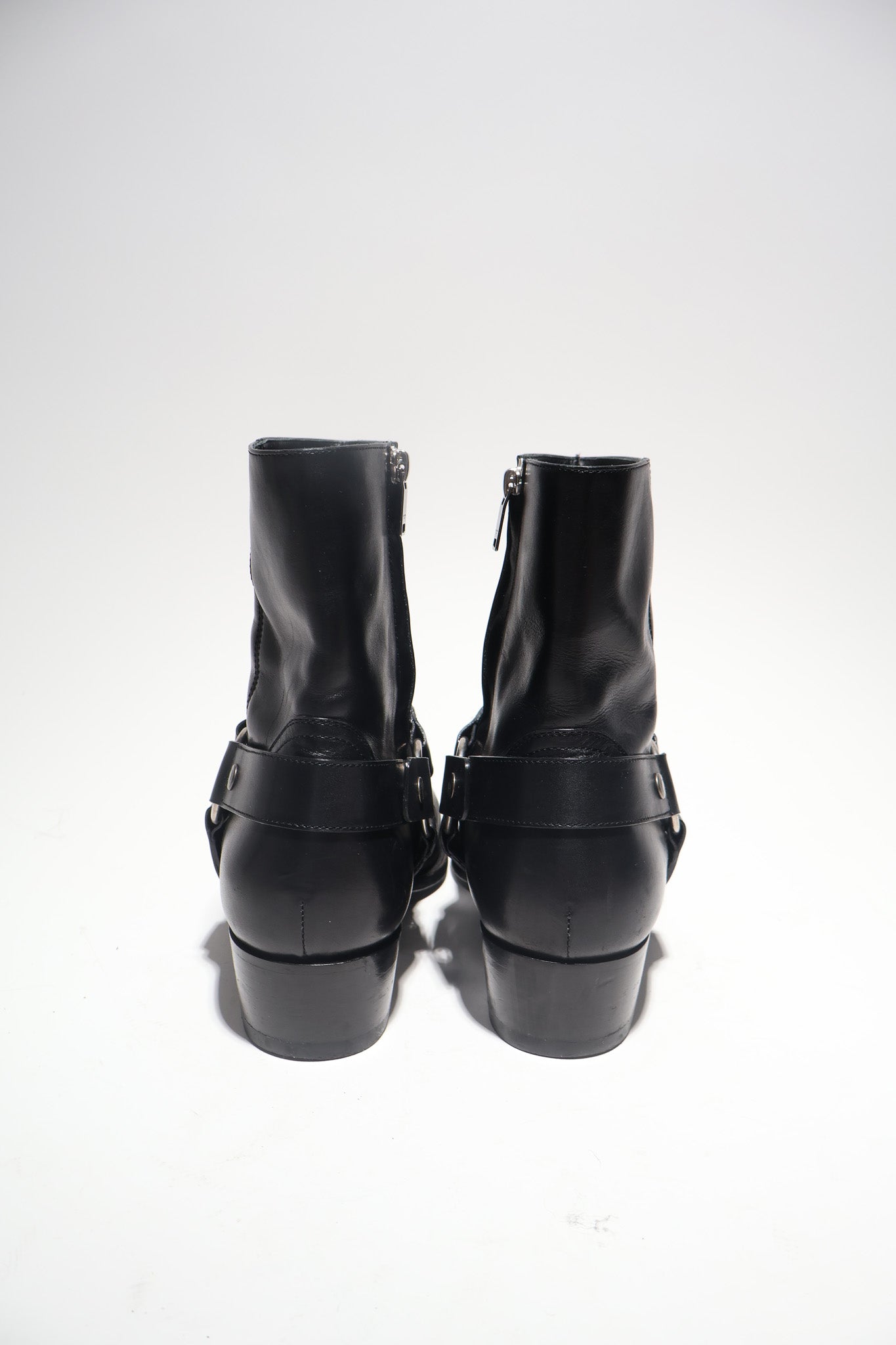 Saint Laurent Paris SS15 Harness Wyatt Boots