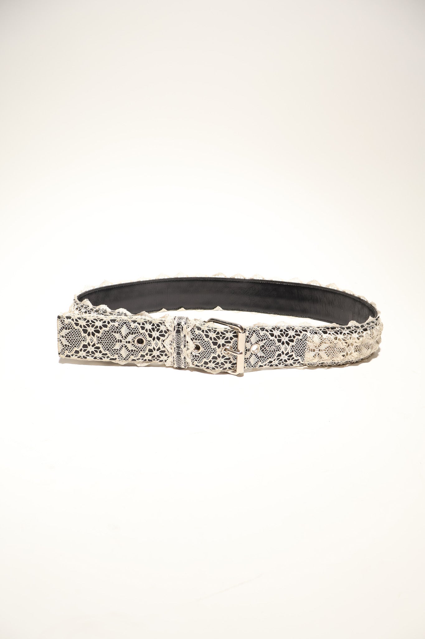 Undercover SS02 Lace Studded Belt