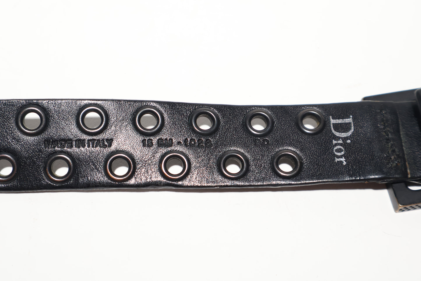 Dior Homme SS04 Studded Eyelet Belt