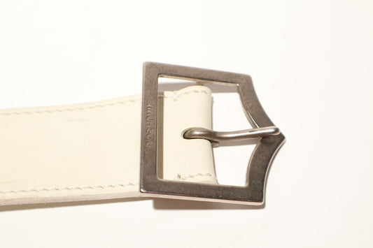 Dior Homme SS05 White D Point Belt
