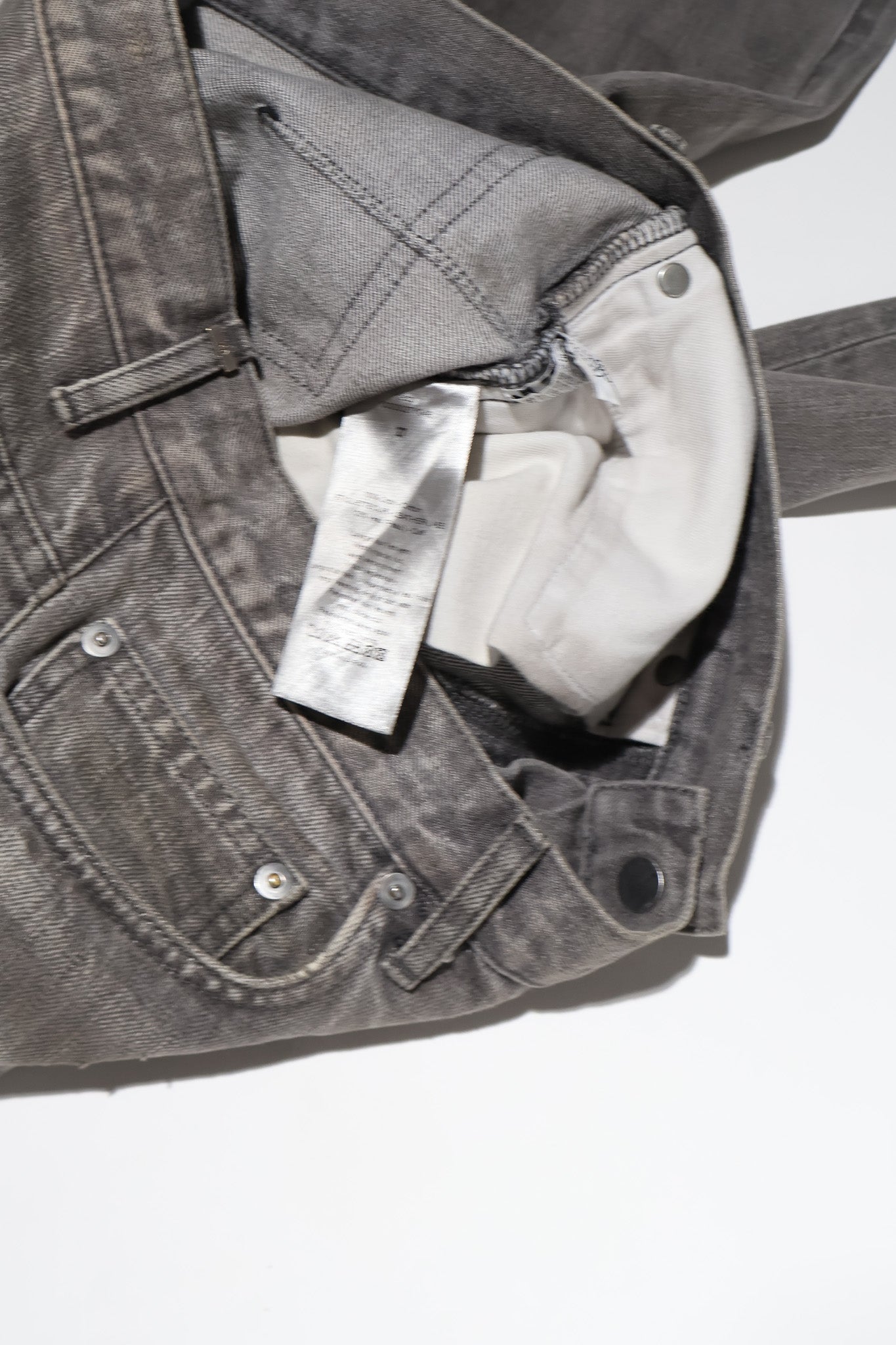 Dior Homme Distressed Denim