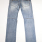 Balmain SS12 4 Zip Denim