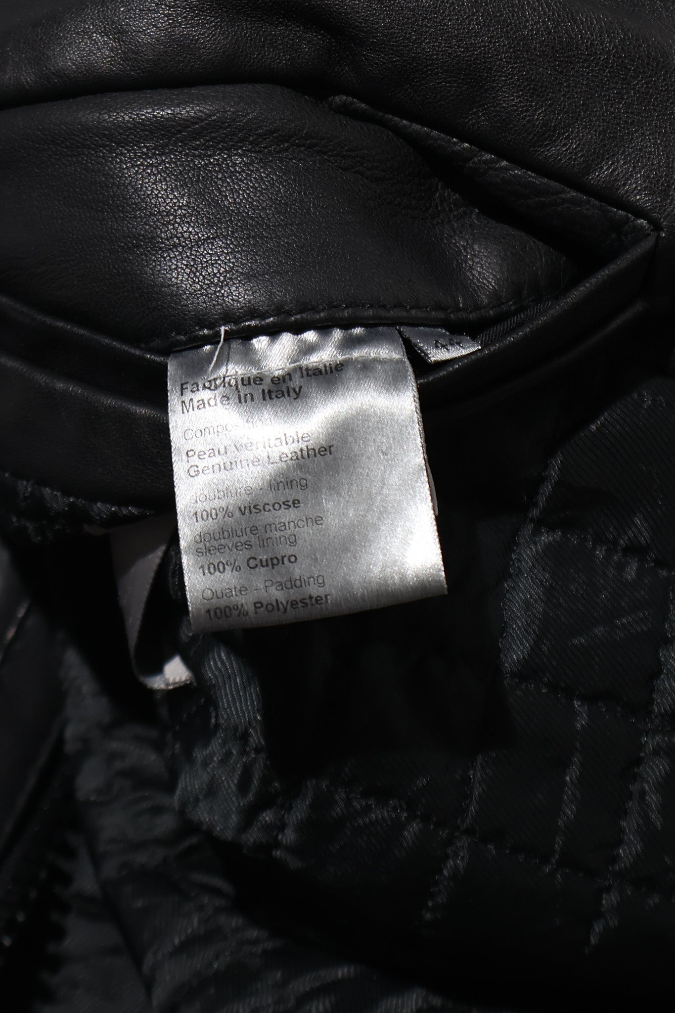 Dior Homme AW07 4 Pocket Runway Leather Jacket