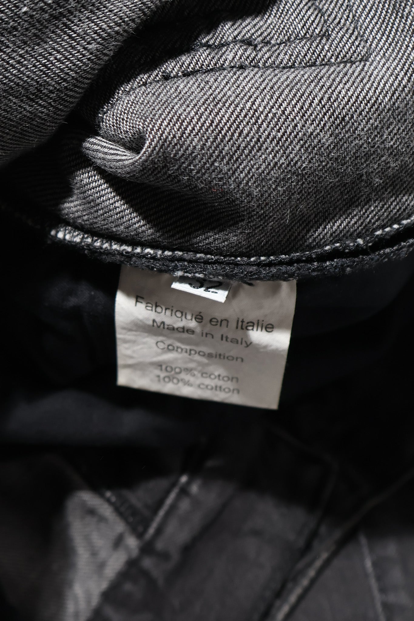 Balmain AW10 Campaign Wire Zip Biker Denim