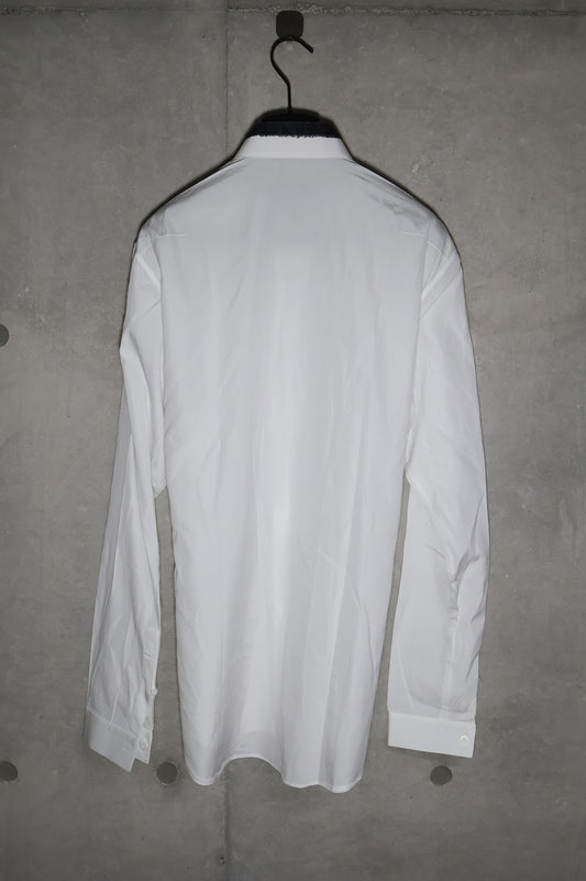 Dior Homme Inverted Contrast Collar Button Up Shirt