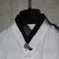 Dior Homme Inverted Contrast Collar Button Up Shirt