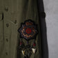 Saint Laurent AW18 Charm Khaki Military Button Up