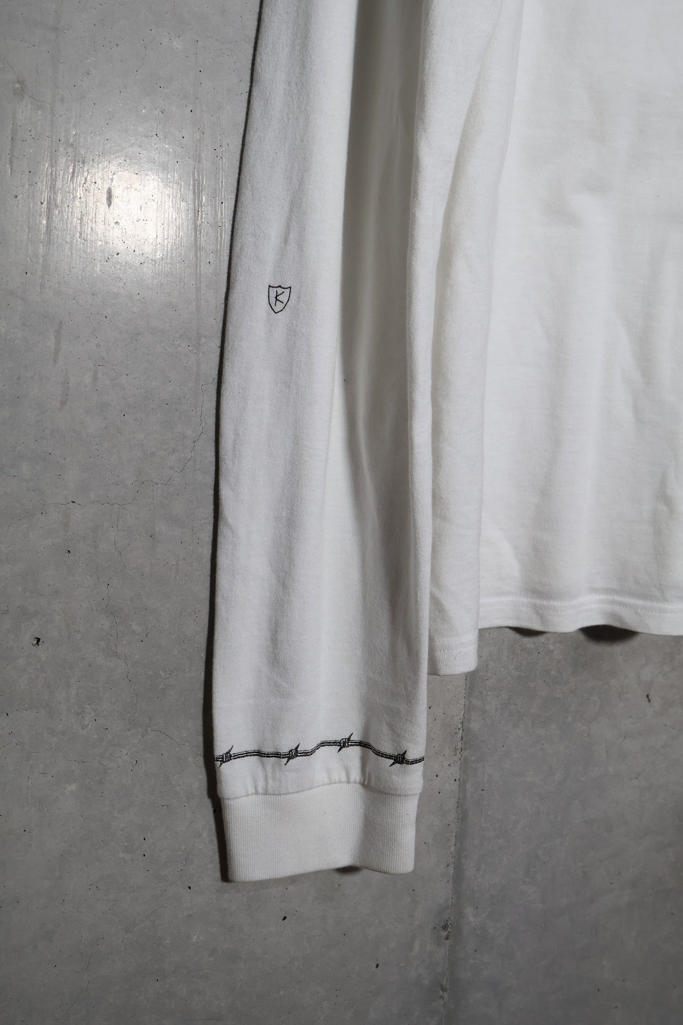 Number (N)ine AW03 Touch Me I’m Sick Barb Wire Long Sleeve