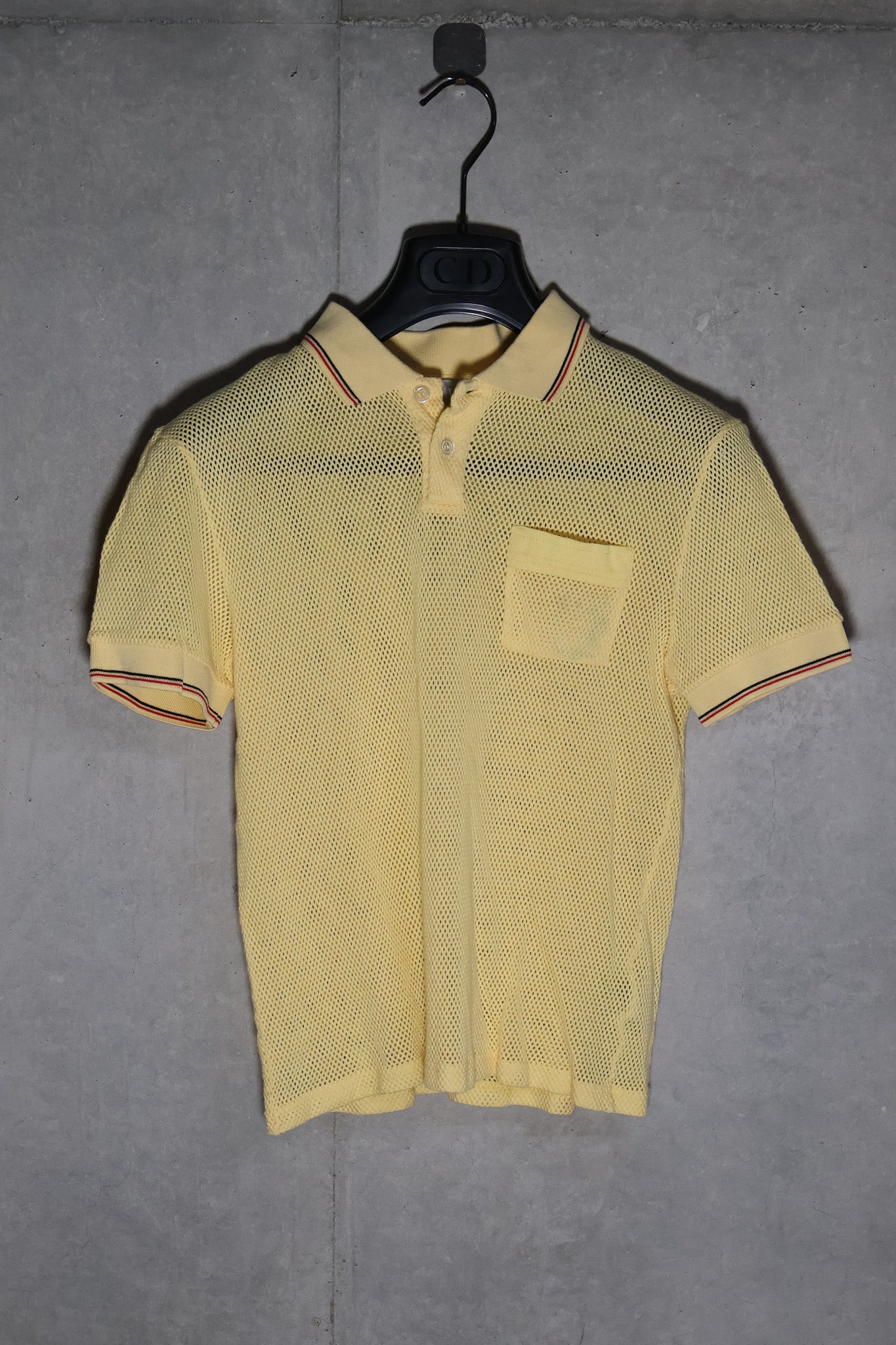 Dior Homme SS06 Mesh Polo Shirt