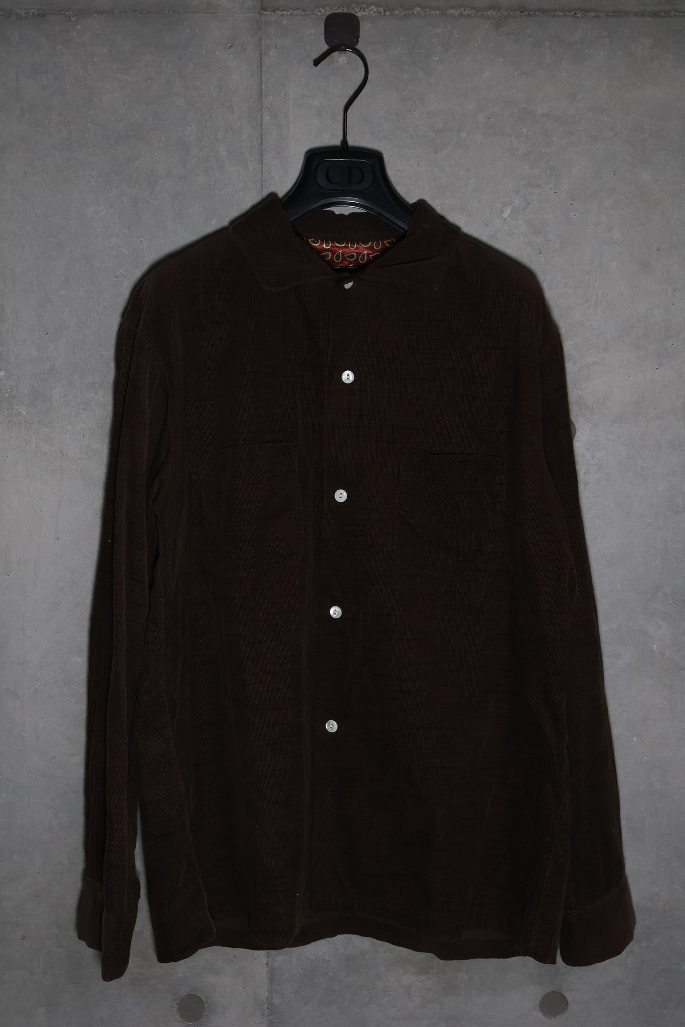 Number (N)ine AW03 Touch Ne I’m Sick Corduroy Button Up