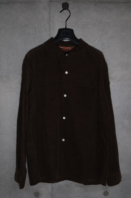 Number (N)ine AW03 Touch Ne I’m Sick Corduroy Button Up