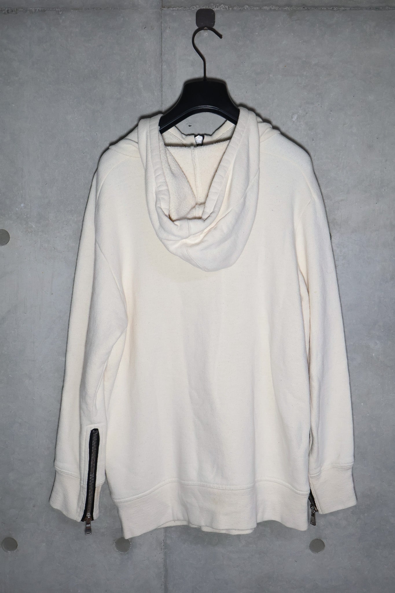 Balmain AW12 Mask Quarter Zip Hoodie