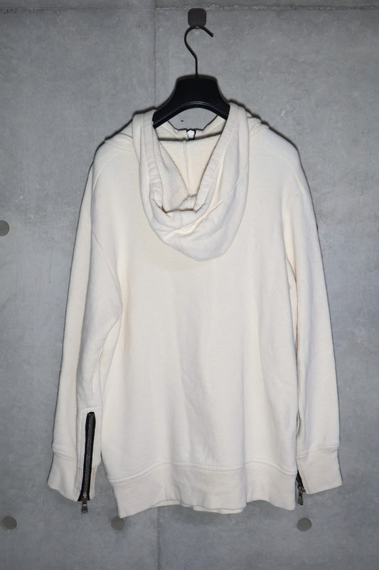 Balmain AW12 Mask Quarter Zip Hoodie
