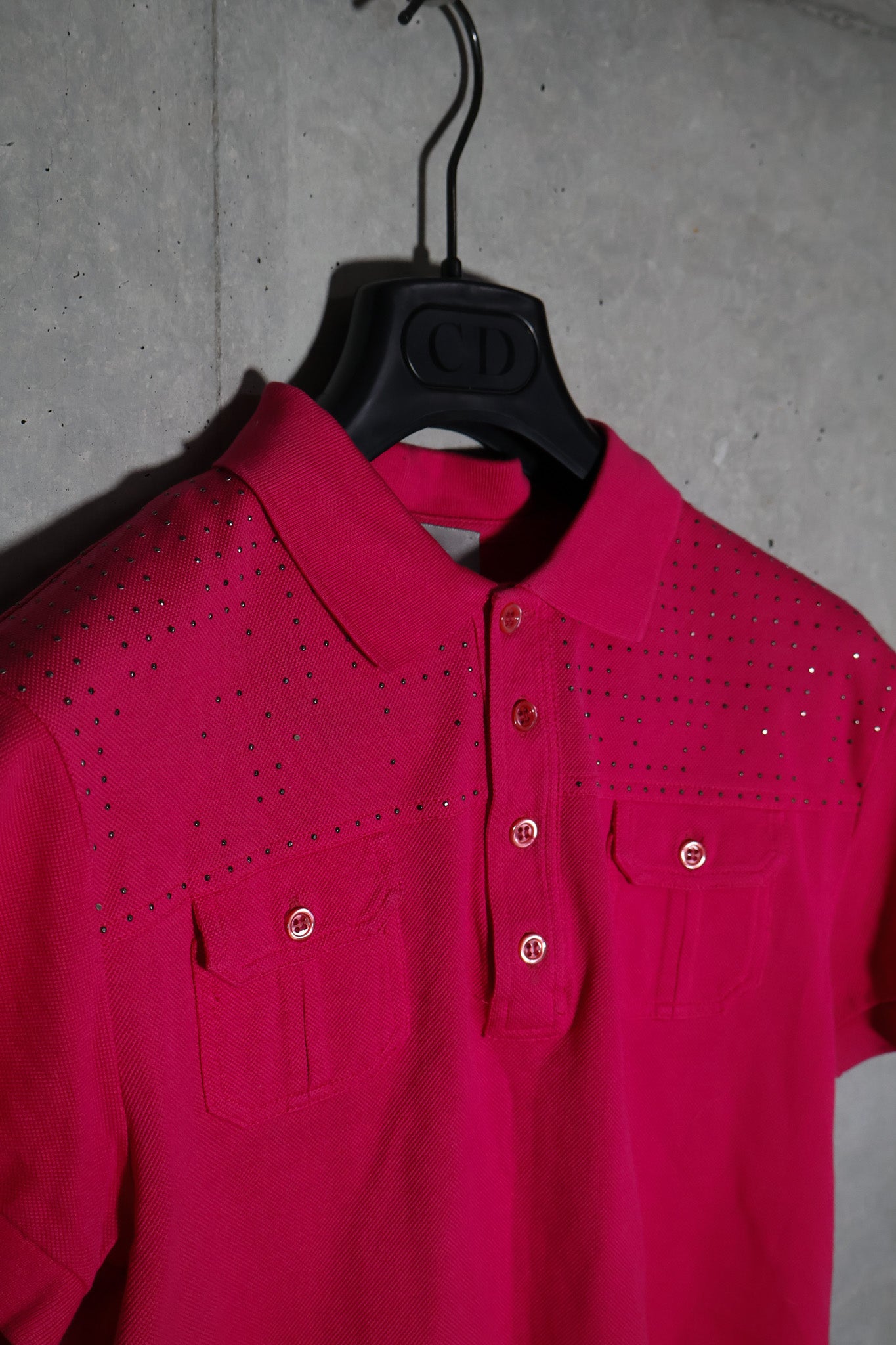 Dior Homme SS06 Studded Polo
