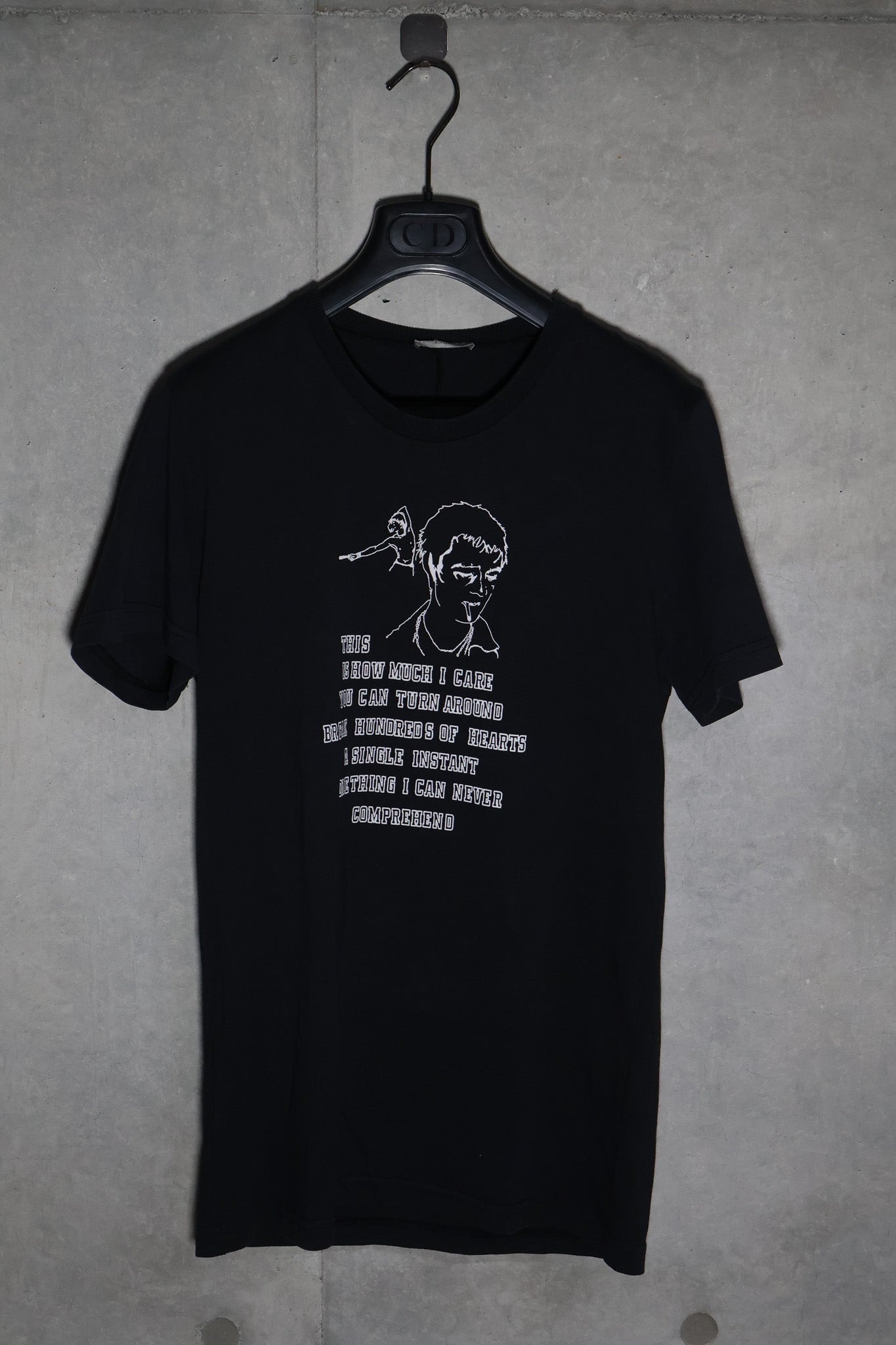 Dior Homme AW05 Pete Doherty Graphic Tee