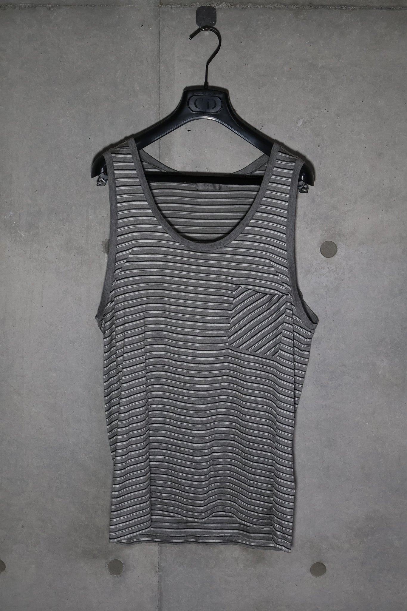 Dior Homme SS05 Runway Striped Tank Top