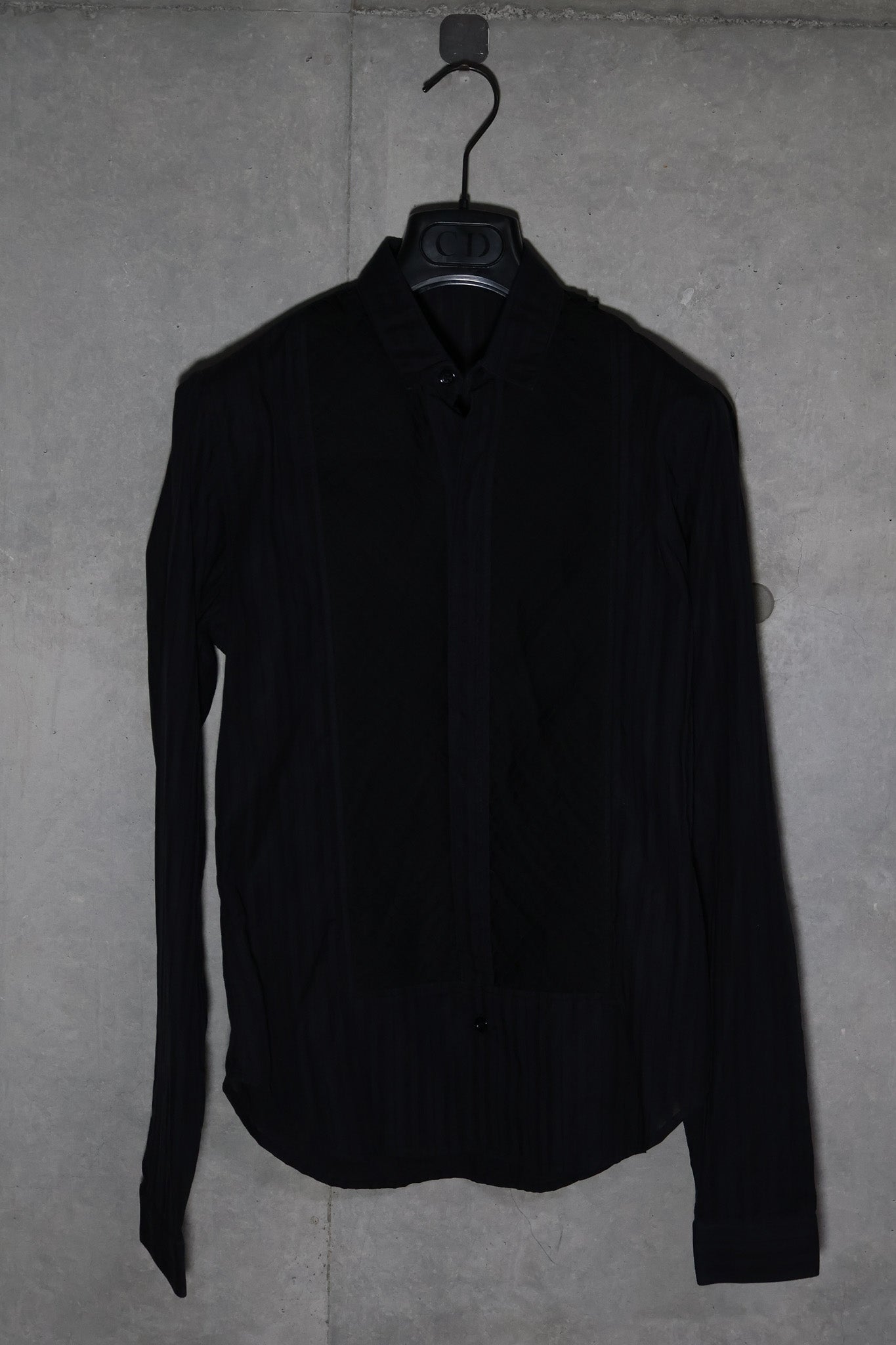 Dior Homme AW07 Pleated Button Up