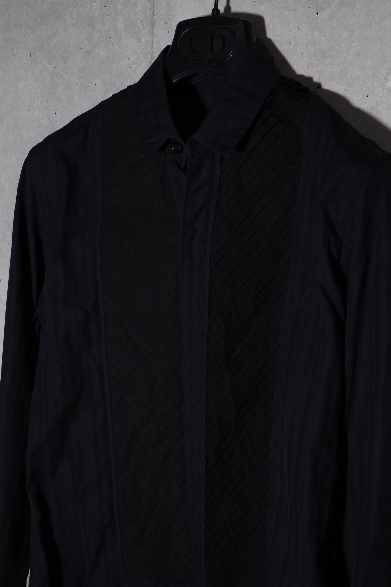 Dior Homme AW07 Pleated Button Up