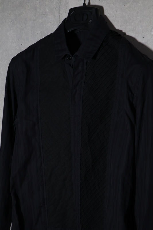 Dior Homme AW07 Pleated Button Up