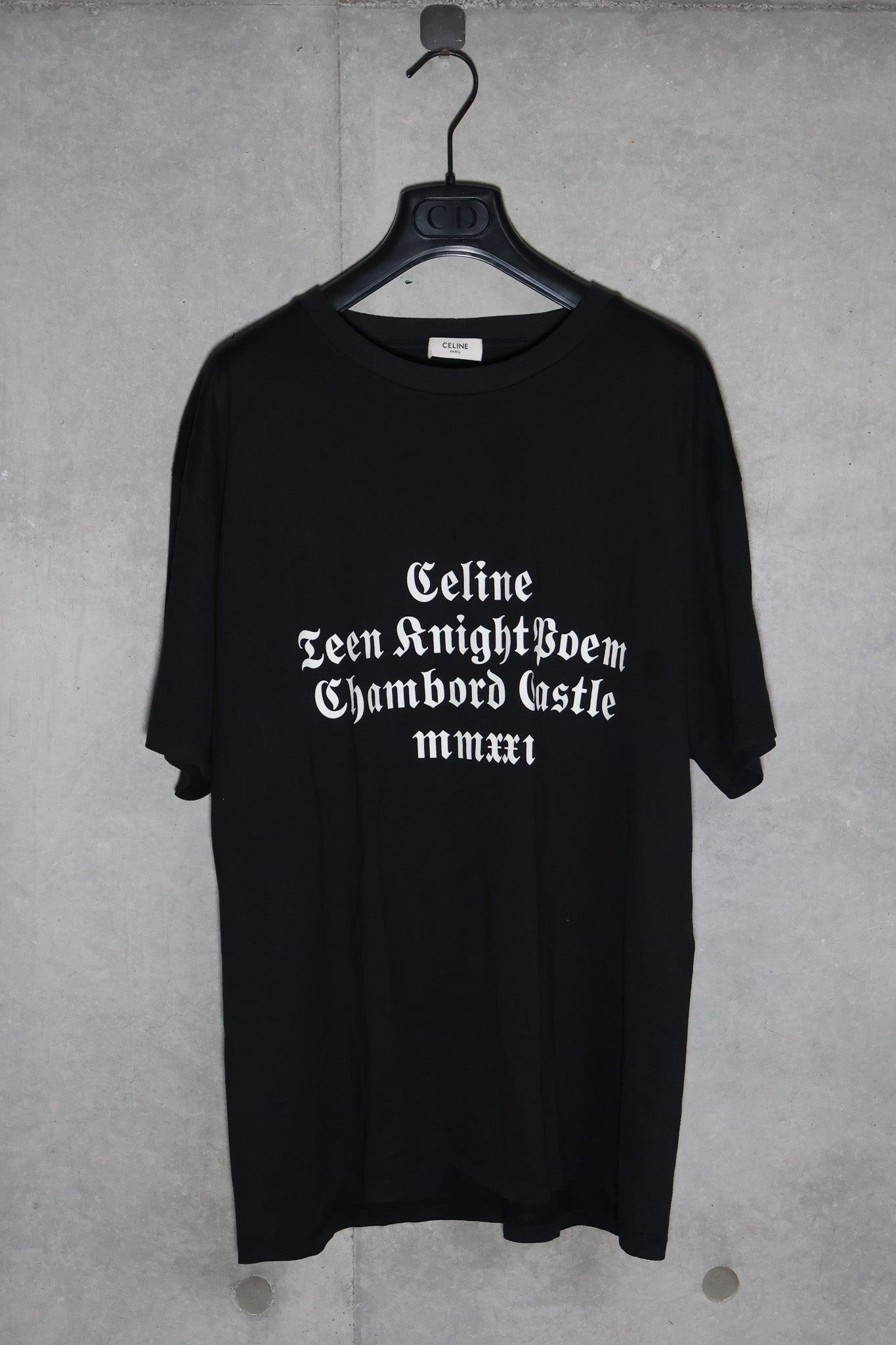 Celine SS20 Teen Knight Poem Tee