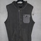 Undercover SS03 Scab Sleeveless Washed Zip Up Hoodie
