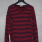 Saint Laurent SS15 Striped Long Sleeve